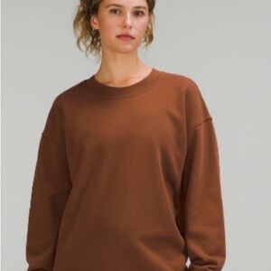 Lululemon size 6 Roasted Brown Sweatshirt